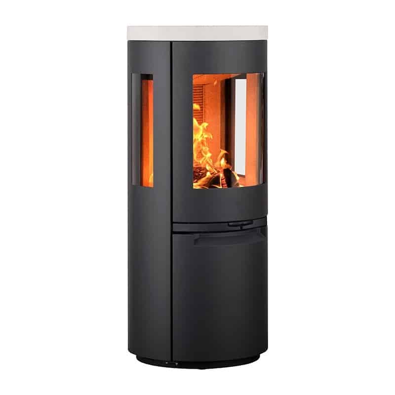 Scan-Line 900 sideglas limestone top